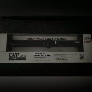 GVP Ionic Professional Clipless Curling Iron